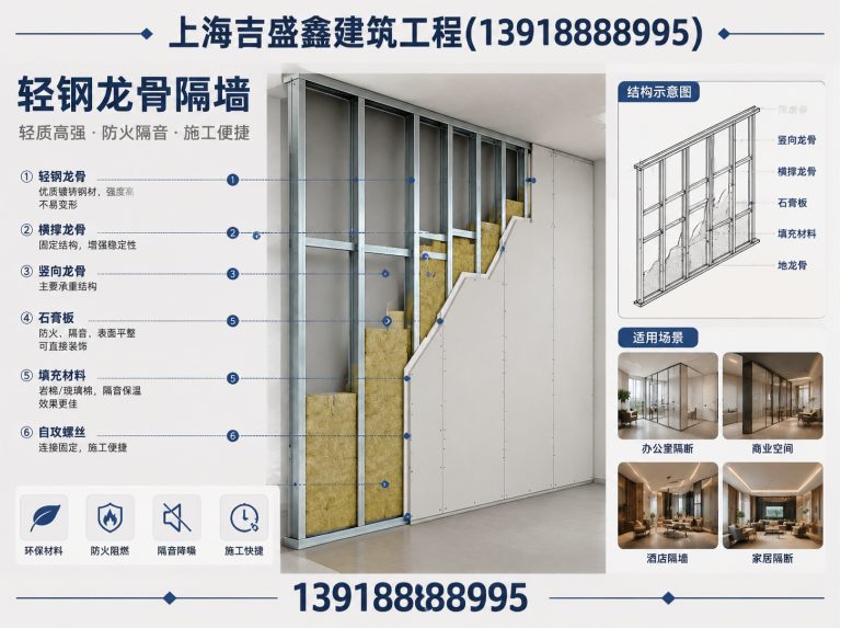 崇明区吊顶装修公司展示图